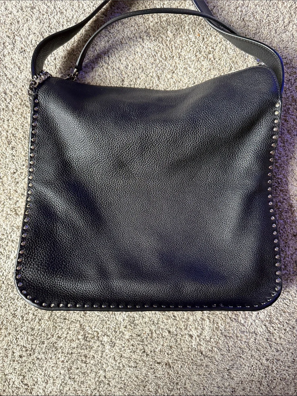 Michael Kors Black Leather Shoulder Bag